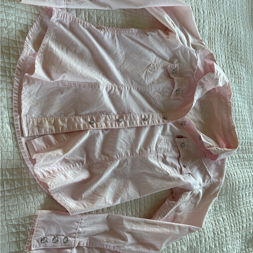 Levi's Pink Asymmetrical Shirt